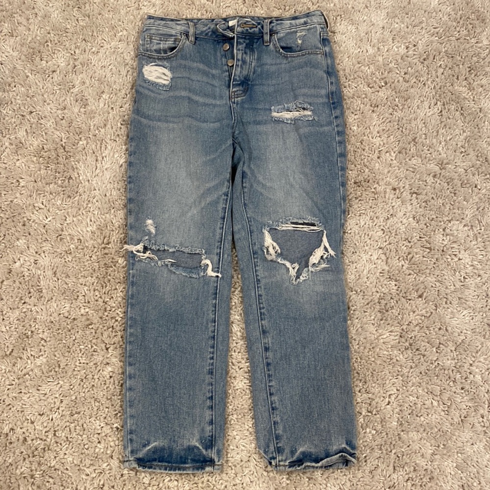 Pacsun buttonfly boyfriend jeans